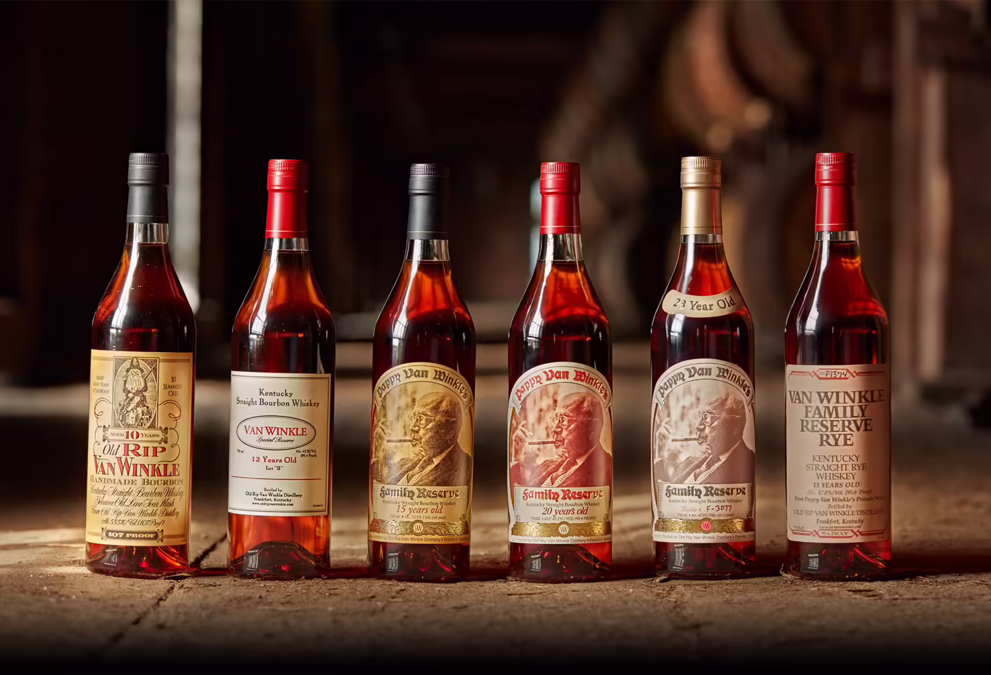 Exploring the Unparalleled Prestige of Pappy Van Winkle Collection