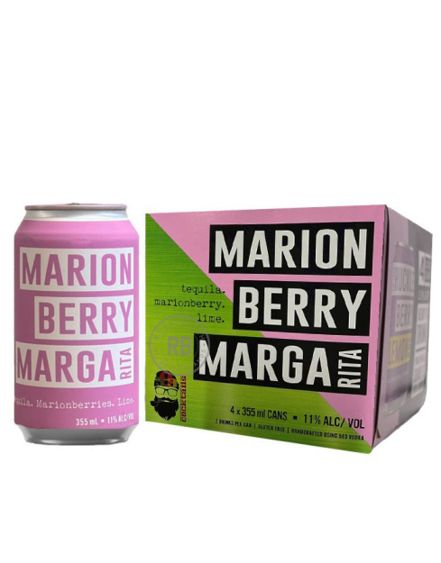 503 Canned Cocktails Marion Berry Margarita 4 Pack x 12oz
