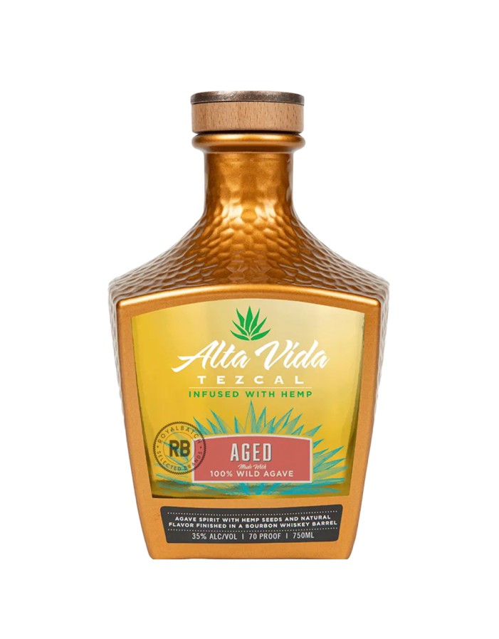 Alta Vida Tezcal Age Agave Spirit Infused with Hemp