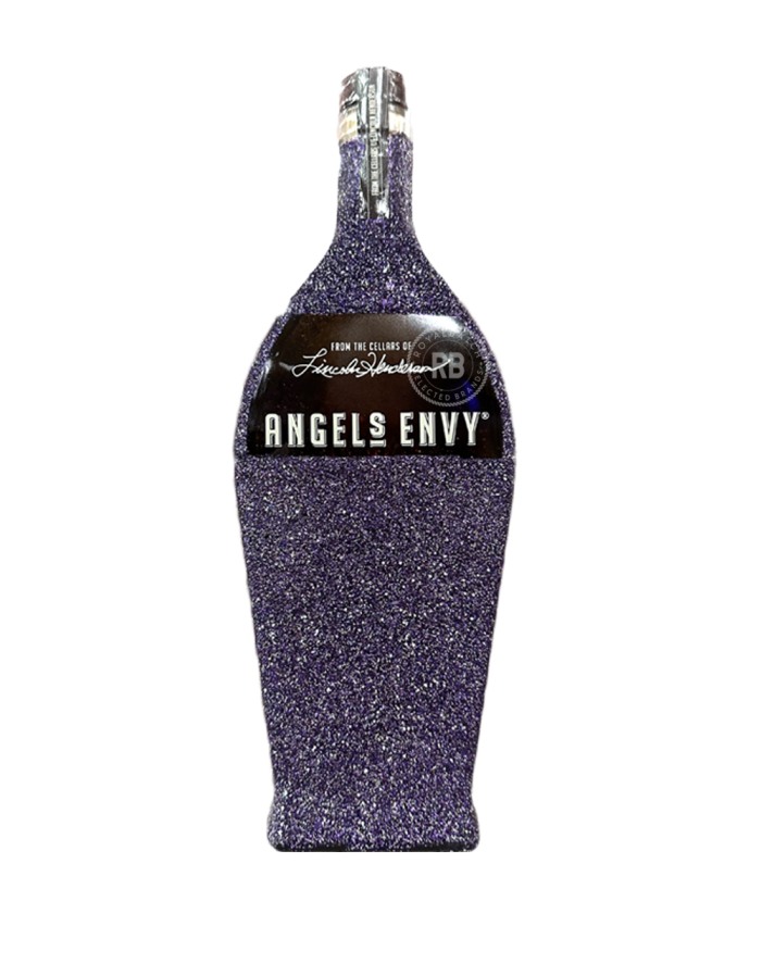 Angels Envy Port Wine Barrels Bourbon With Glitter Design