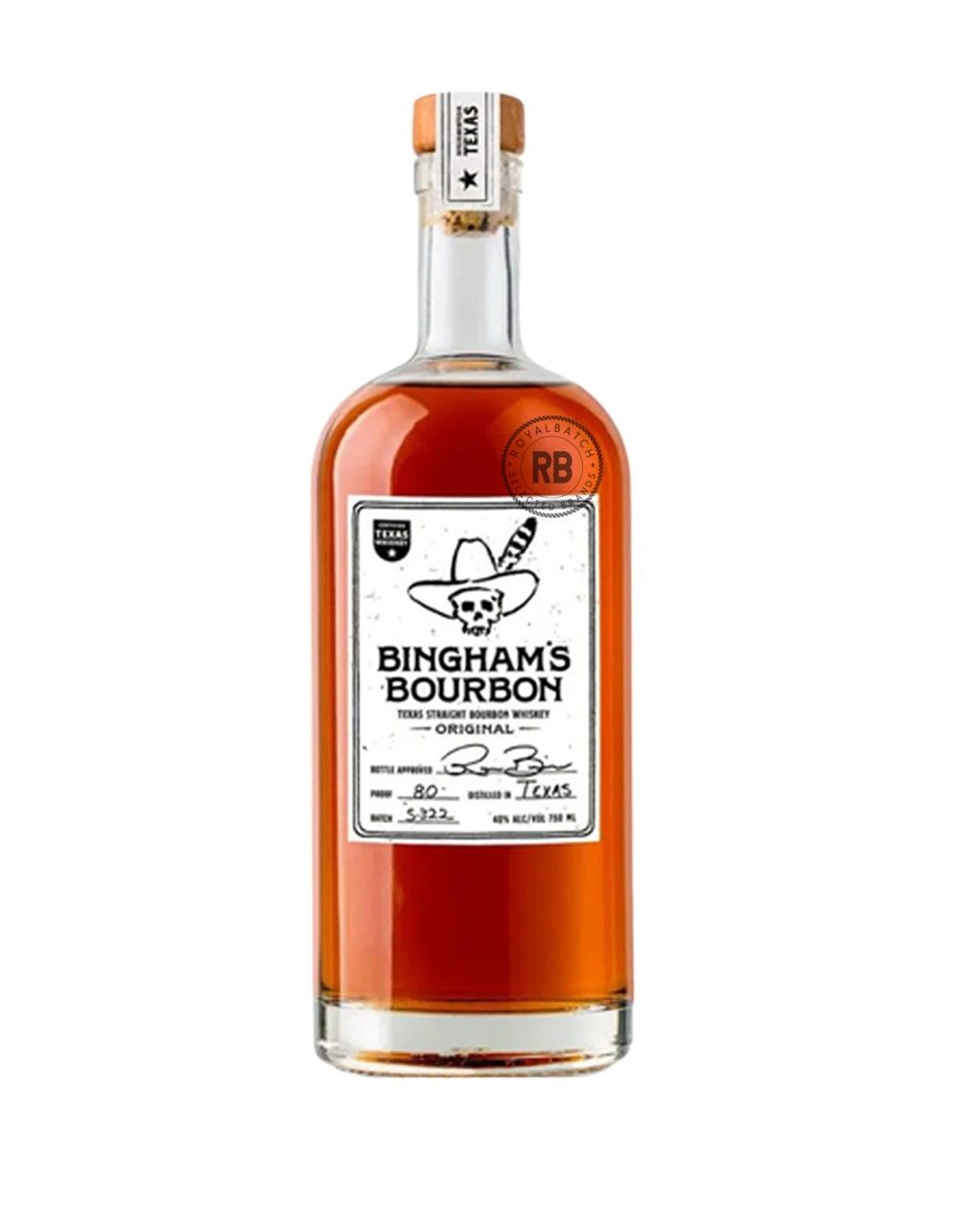 Bingham's Original Texas Straight Bourbon Whiskey