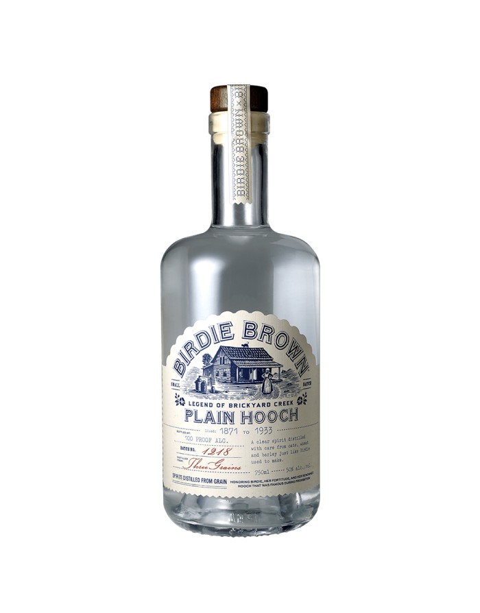 Birdie Brown Plain Hooch Whiskey