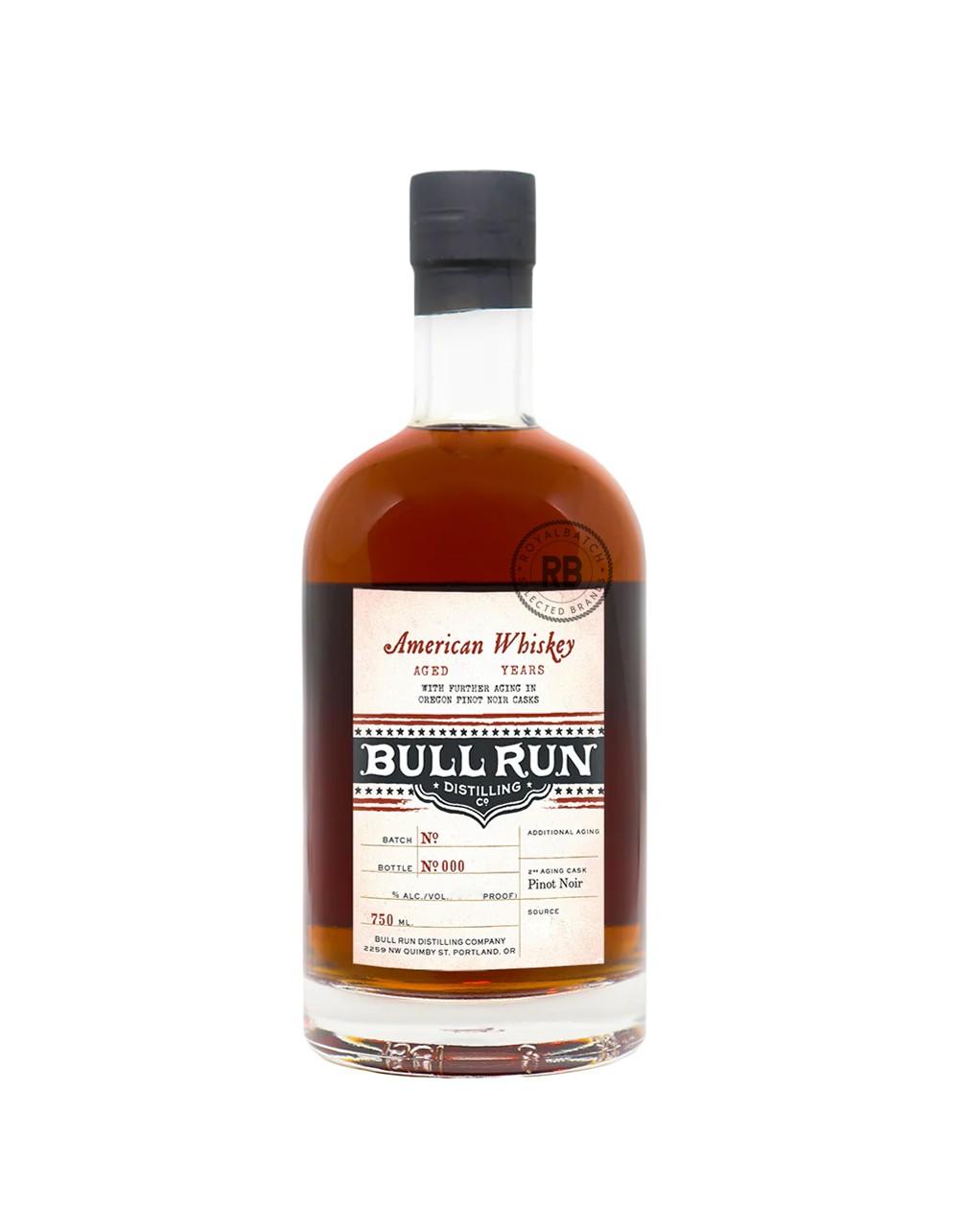 Bull Run Distillery 16 Year Old Oregon Pinot Noir Cask Finish American Whiskey