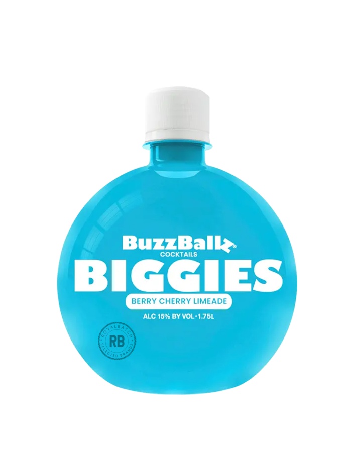 Buzzballz Biggies Berry Cherry Limeade 1.75L