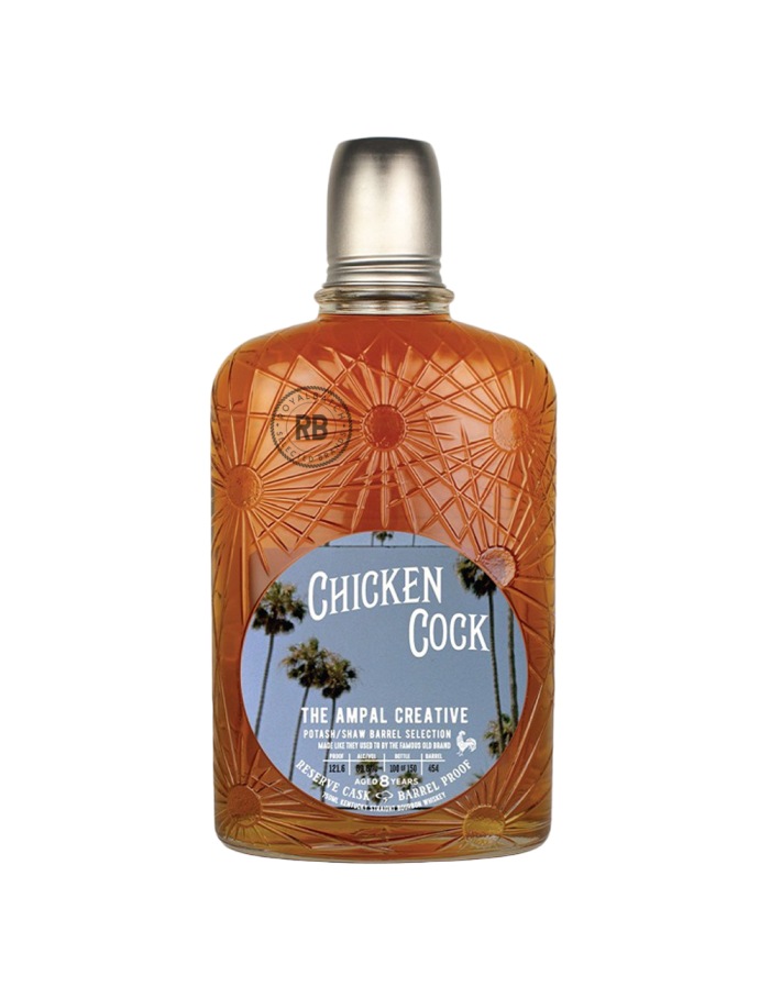 Chicken Cock Ampal Creative Reserve Cask Bourbon Whiskey