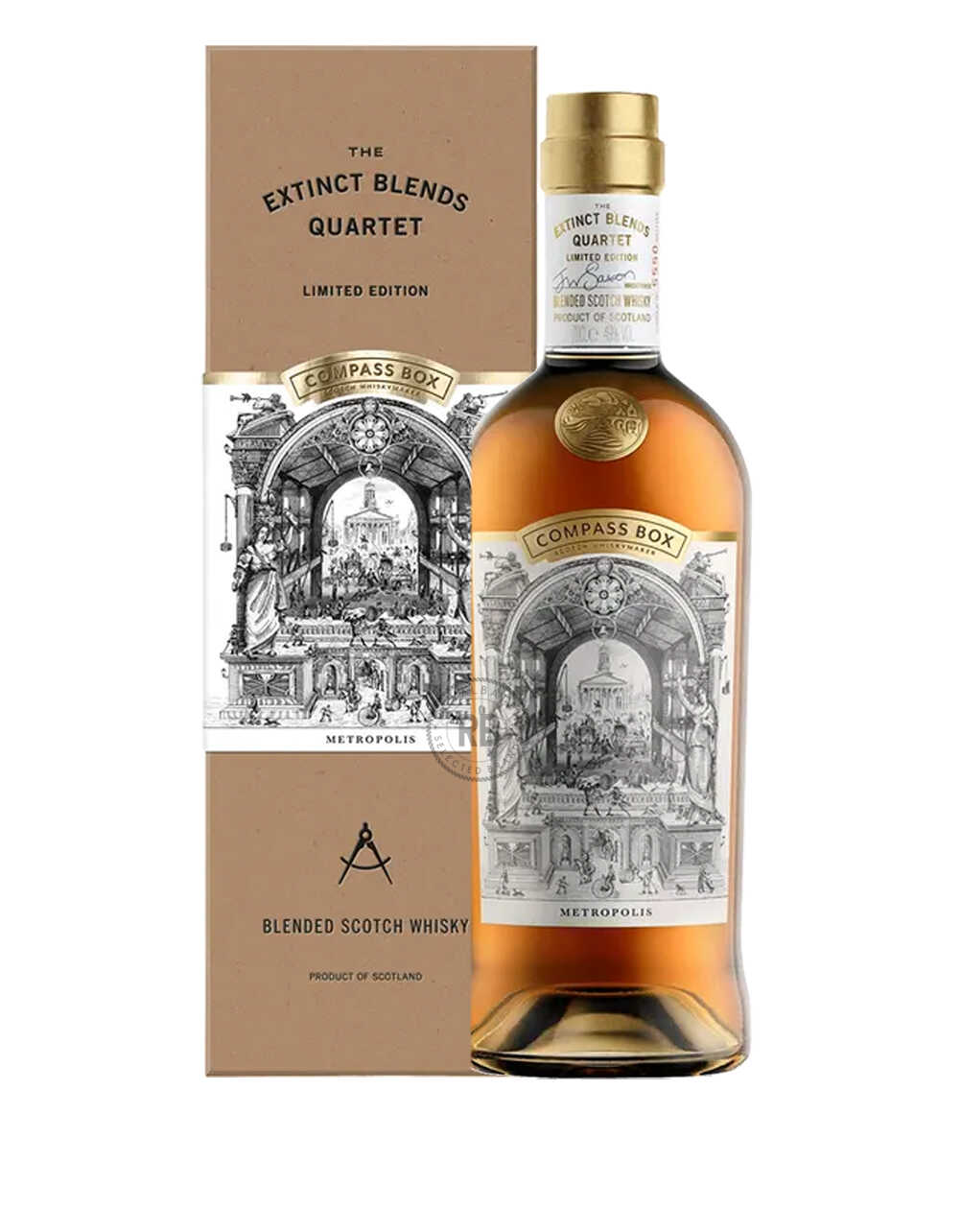 Compass Box Metropolis Limited Edition Blended Scotch Whisky