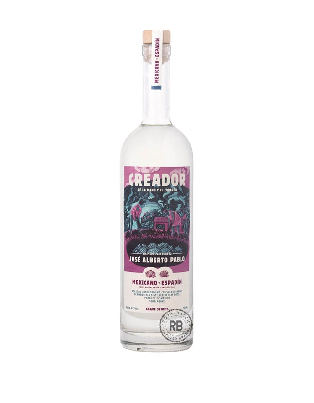 Creador Mexicano Espadín Mezcal Artesanal by José Alberto Pablo