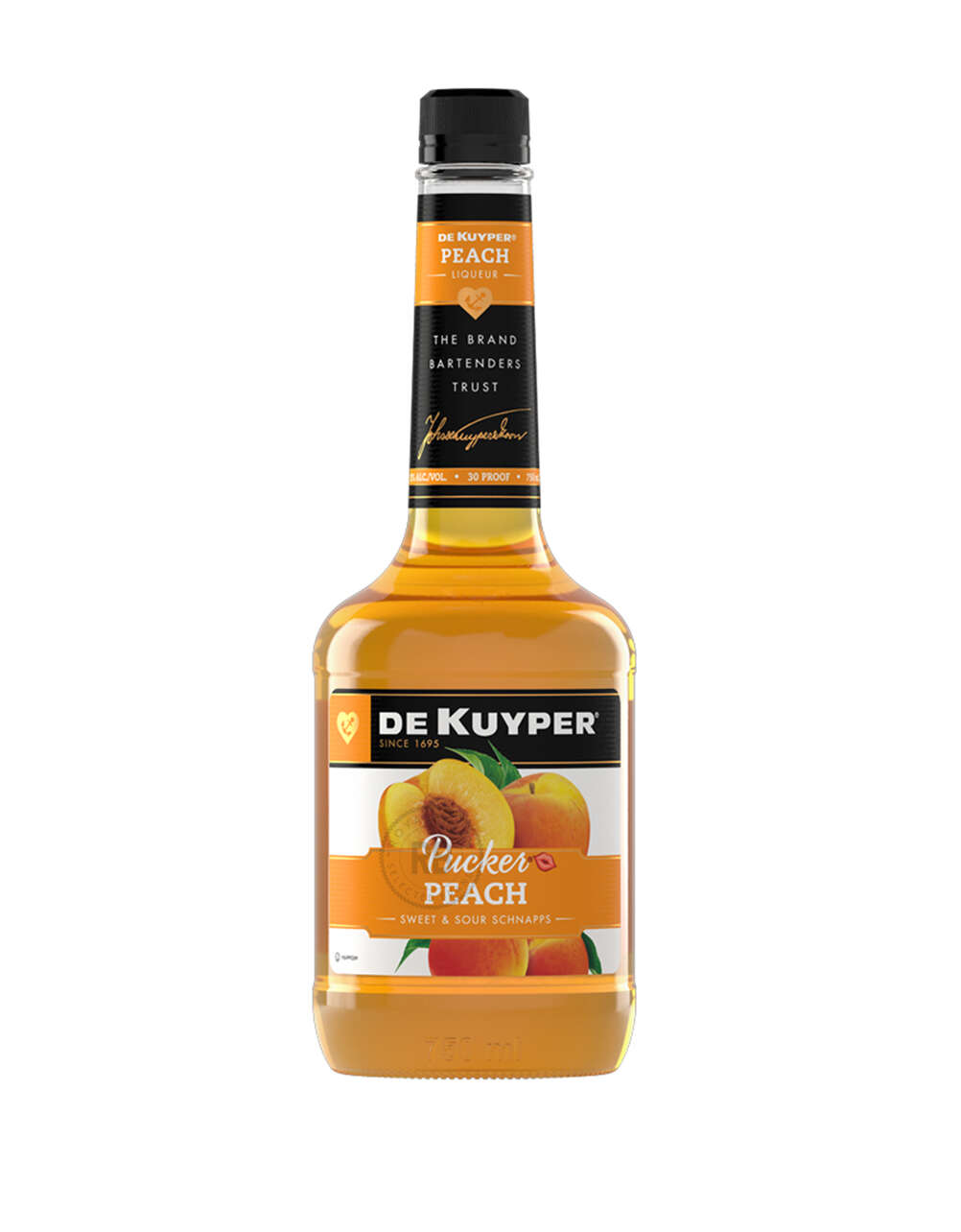 DeKuyper Pucker Peach Schnapps Liqueur