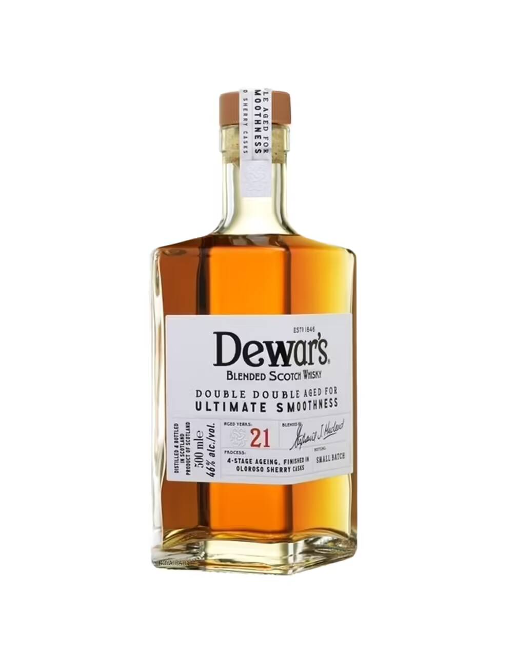 Dewar’s Double Double 21 Year Old Blended Scotch Whisky 375ml