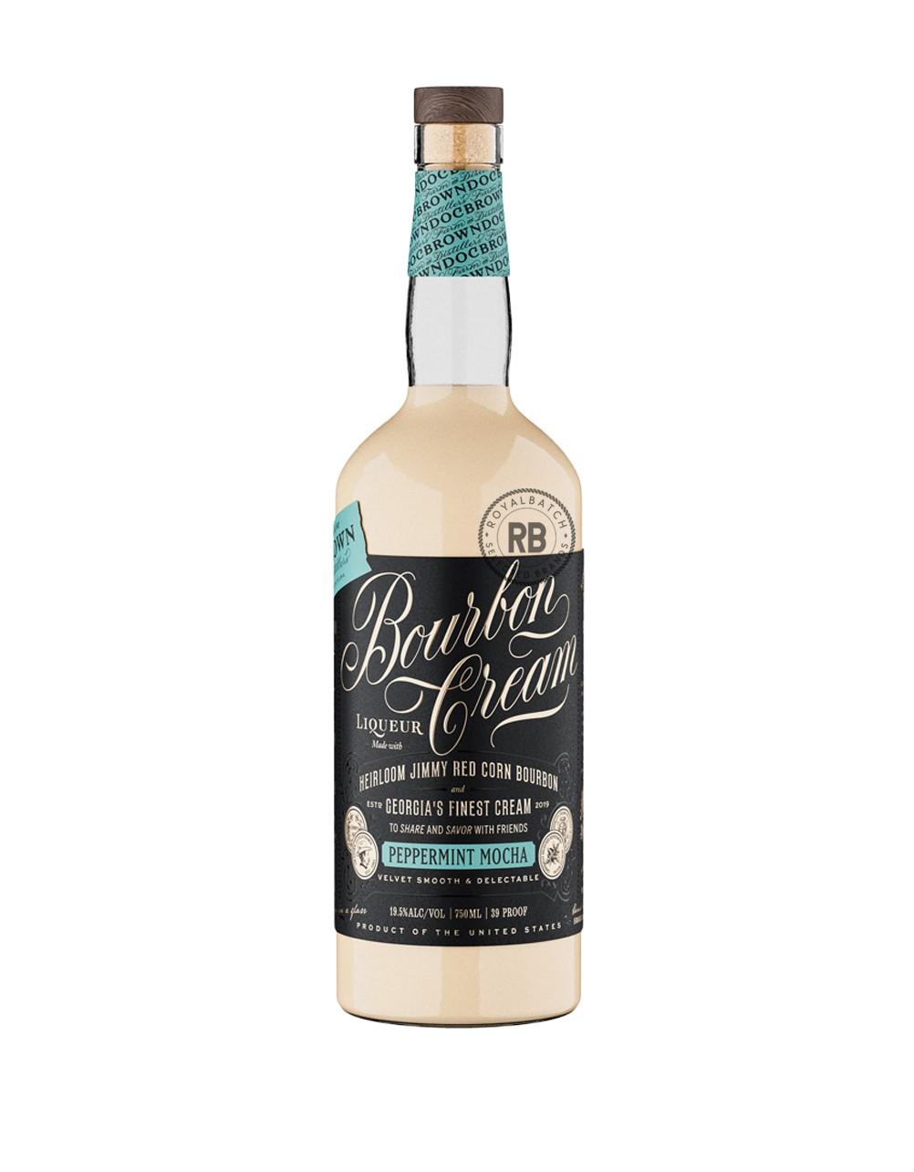 Doc Brown Peppermint Mocha Bourbon Cream Liqueur