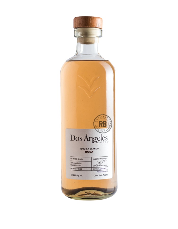 Dos Angeles Caidos Blanco Rosa Tequila