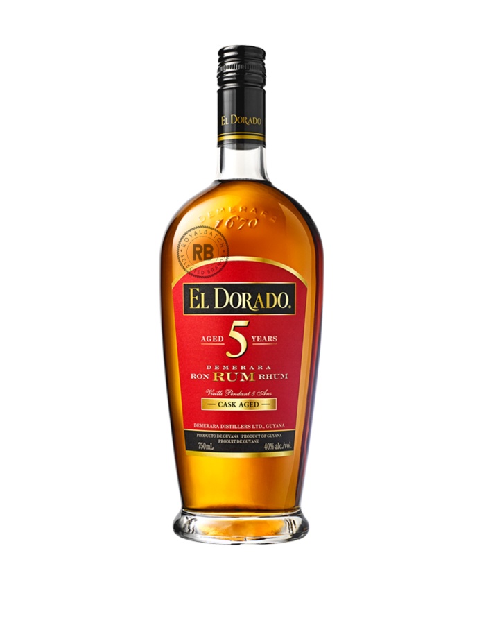 El Dorado Cask Aged 5 Year Old Guyana Ron Rum