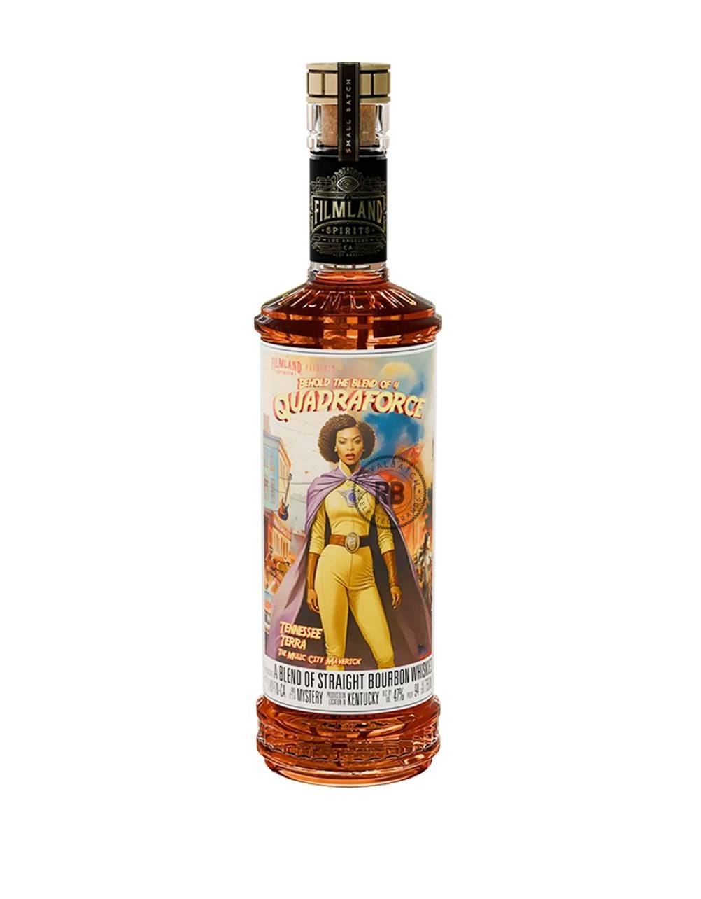 Filmland Spirits Quadraforce Straight Bourbon Whiskey