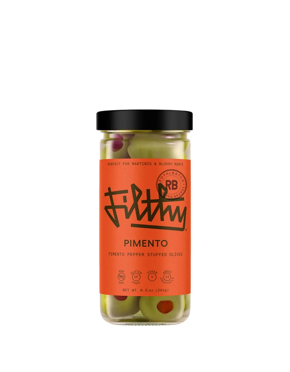 Filthy Pimento Olives 8.5 oz