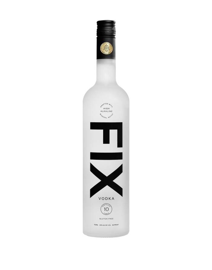 Fix High PH Alkaline 80 Proof Vodka 1.75 L