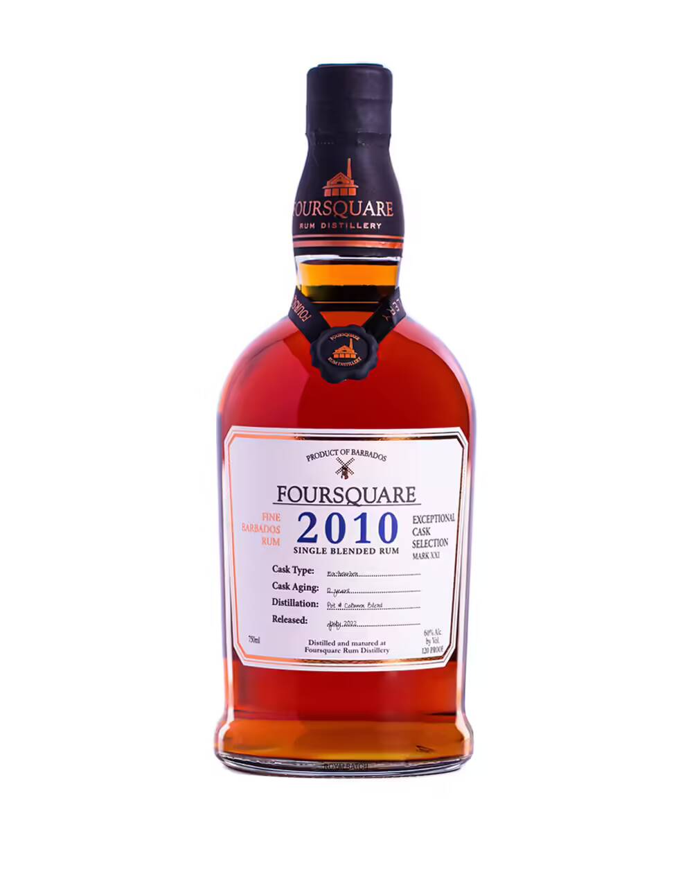 Foursquare Exceptional Cask Selection Mark XXI Single Blended Barbados Rum 2010