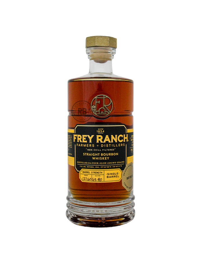 Frey Ranch Sky Blue Single Barrel Strength Bourbon Whiskey