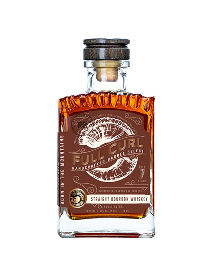 Full Curl 7 Year Old Straight Bourbon Whiskey