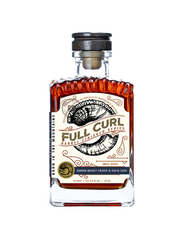 Full Curl Bourbon Whiskey Finished in Scotch Casks
