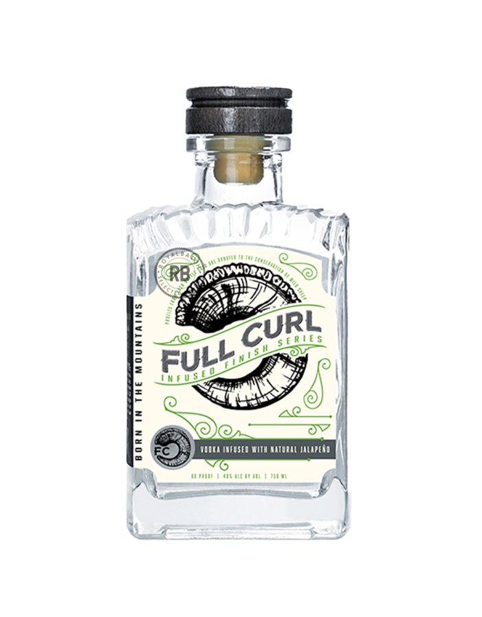 Full Curl Vodka Infused with Natural Jalapeno