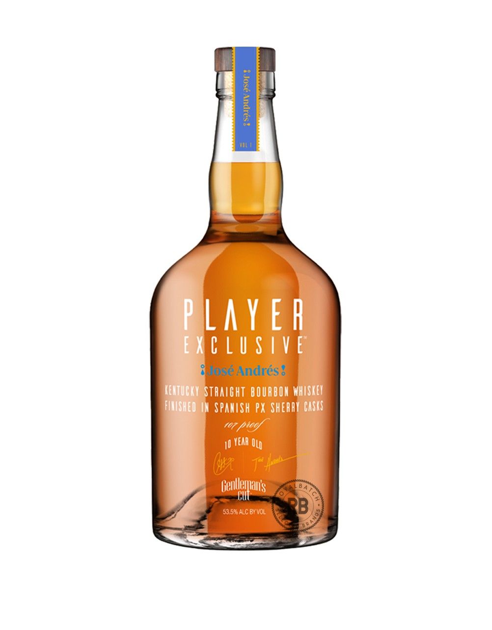 Gentleman’s Cut Player Exclusive José Andrés 10 Year Old Kentucky Straight Bourbon Whiskey