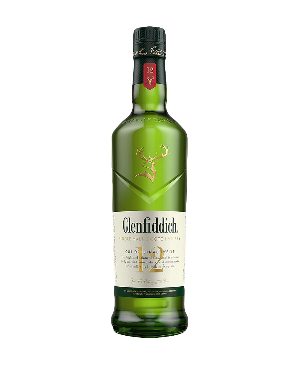 Glenfiddich 12 Year Old Single Malt Scotch Whisky 1.75L