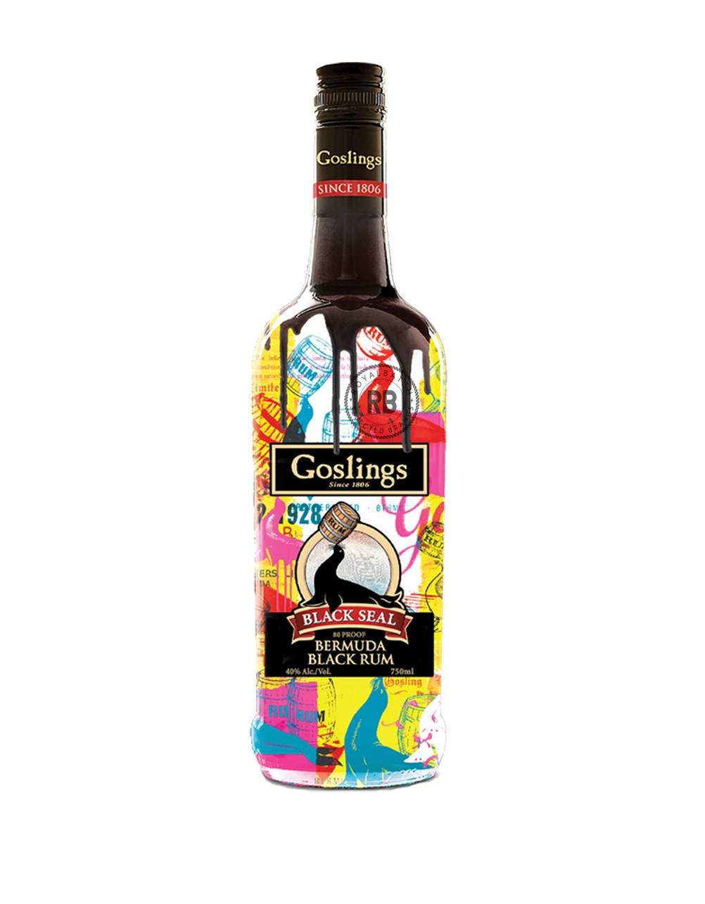 Goslings Black Seal Dark Rum Artist Edition