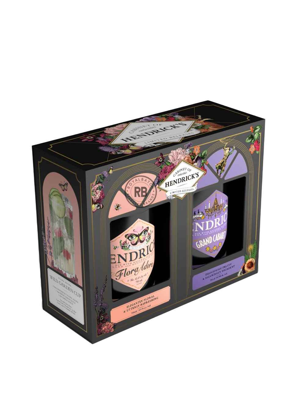 Hendrick's Flora Adora and Grand Cabaret Gin Combo Pack