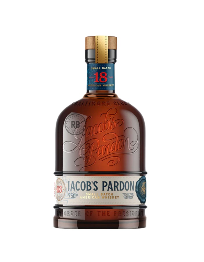 Jacob's Pardon 18 Year Old Small Batch Recipe No. 3 American Whiskey