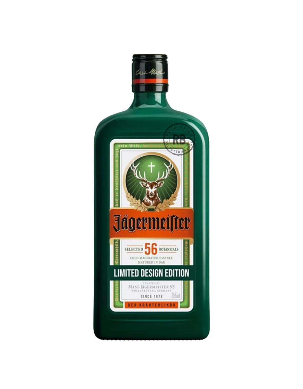 Jagermeister Matte Green Limited Design Edition Herbal Liqueur