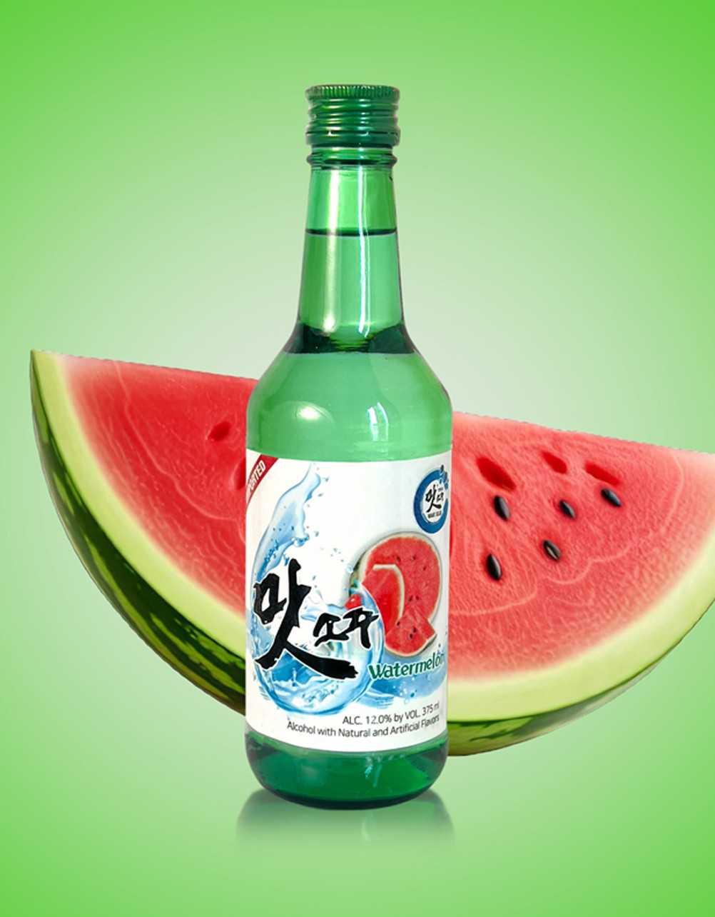 Maat Watermelon Flavored Soju 375ml