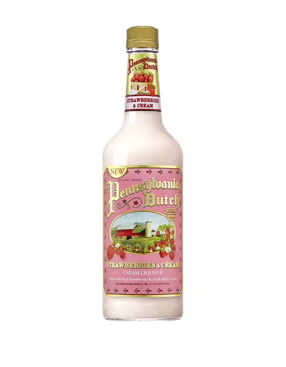 Pennsylvania Dutch Strawberries and cream Liqueur