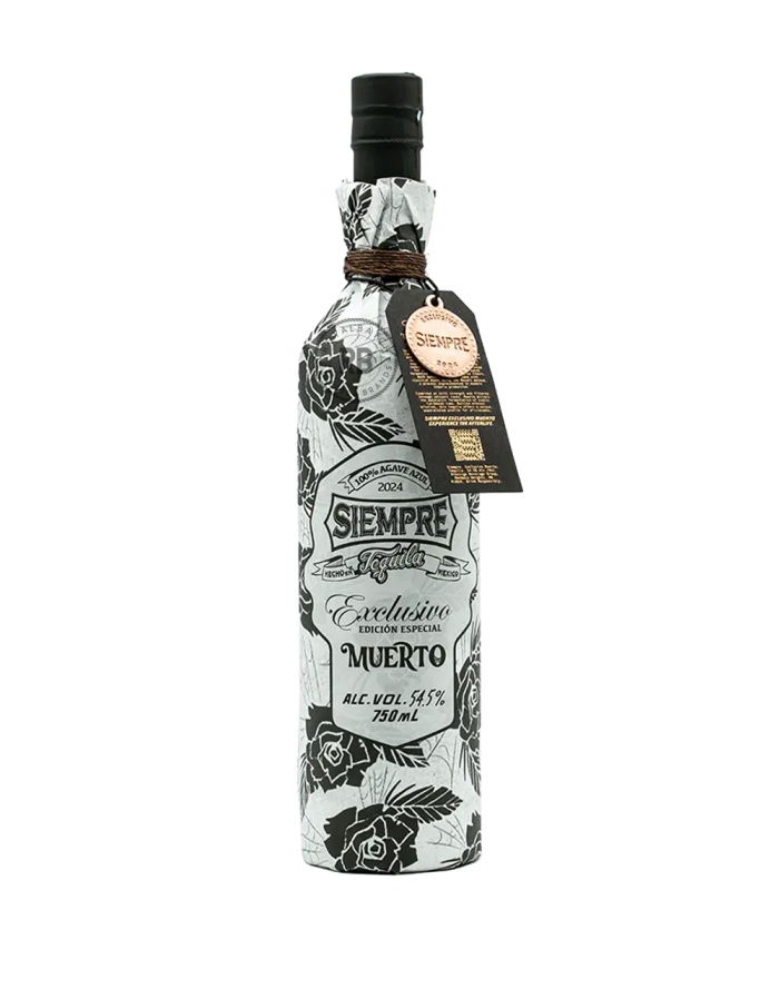 Siempre Muerto Edición Especial High Proof Blanco Tequila