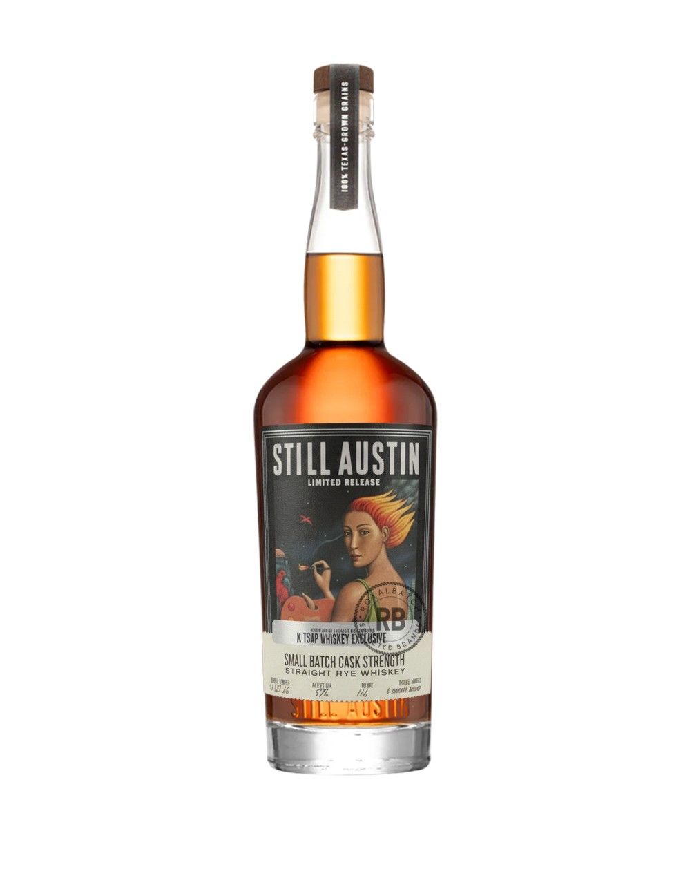 Still Austin Cask Strength Rye Whiskey X Kitsap Exclusive