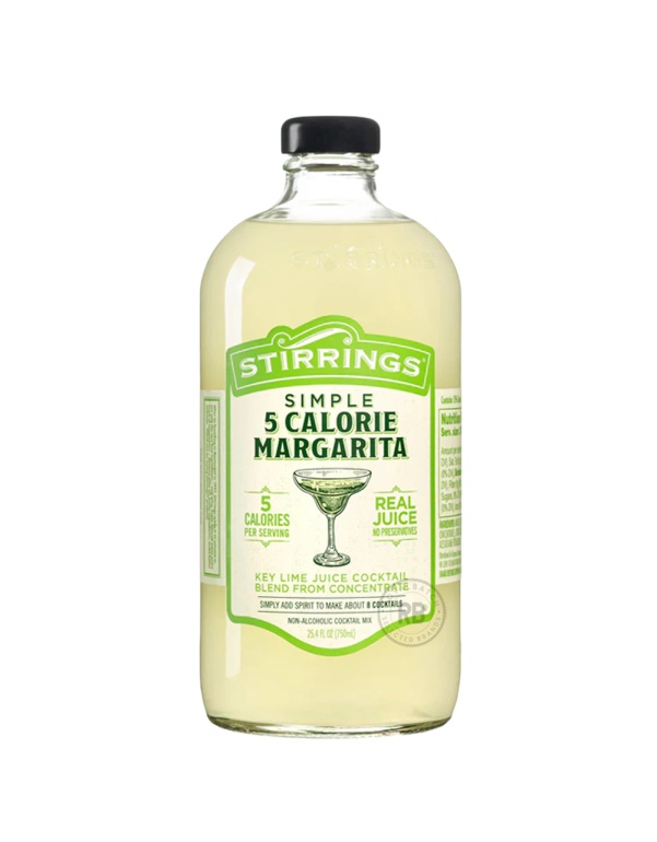 Stirrings Simple 5 Calorie Margarita Key Lime Cocktail Mix