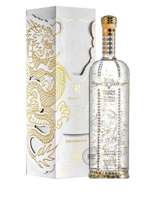 The Emperor Royal Dragon 23 Year Old Superior Vodka 1L