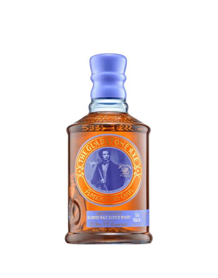 The Gladstone Axe American Oak Smooth and Rich Scotch Whisky
