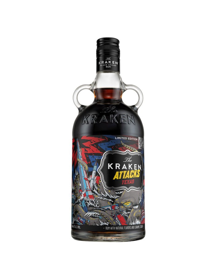 The Kraken Attacks Texas Rum