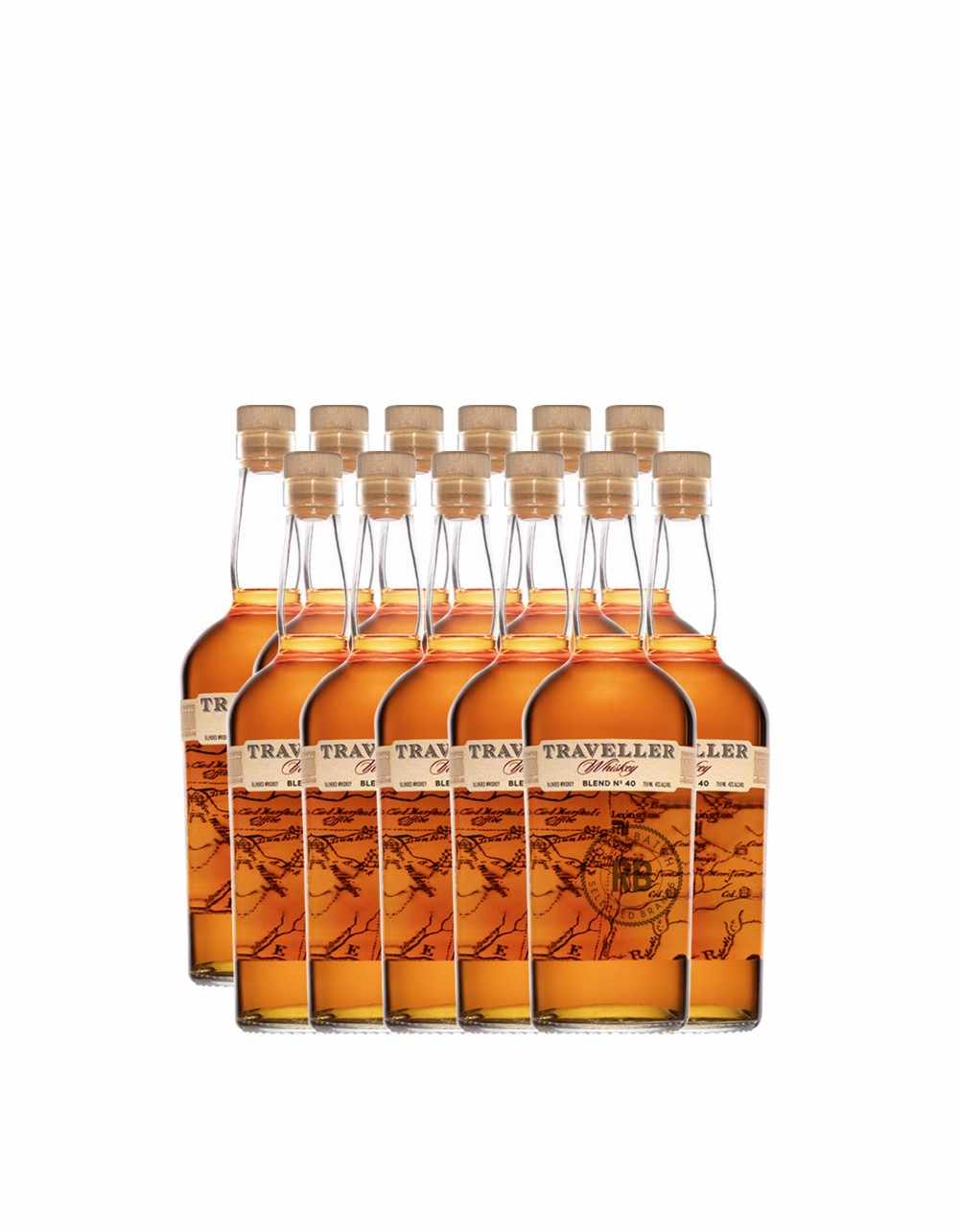 Traveller Whiskey Blend No. 40 by Chris Stapleton and Buffalo Trace 12 Pack x 50ml