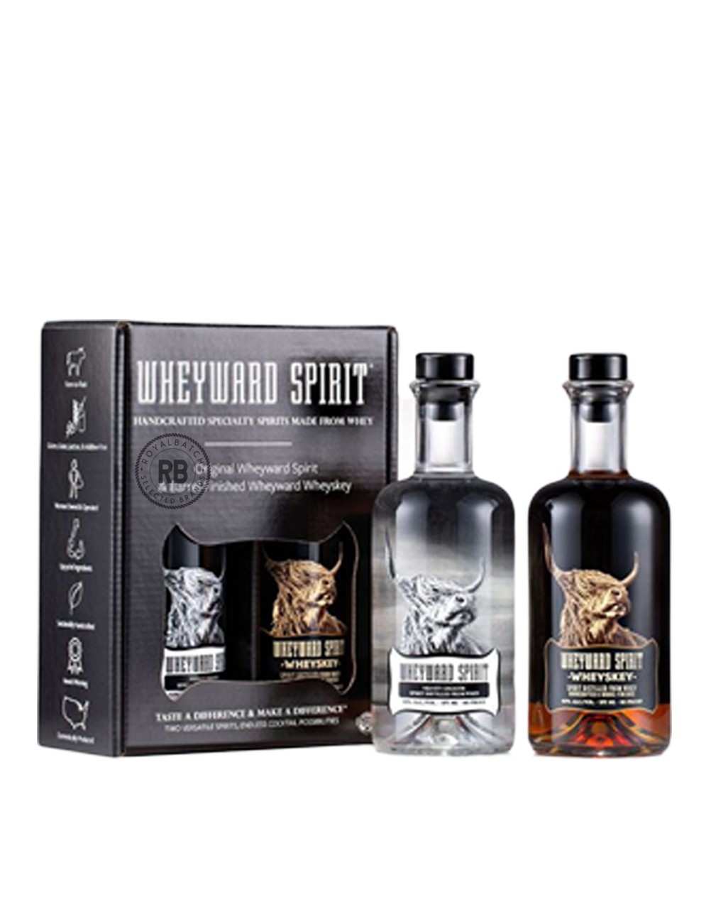 Wheyward Spirit The Spirited Sampler Gift Set 2 x 375ml