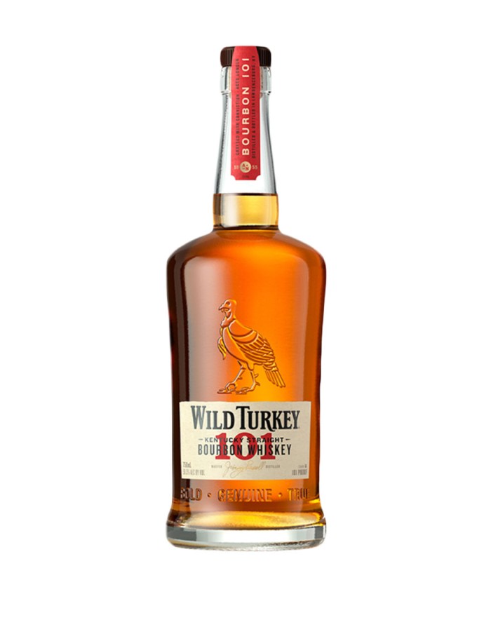 Wild Turkey 101 Kentucky Straight Bourbon Whiskey 1L
