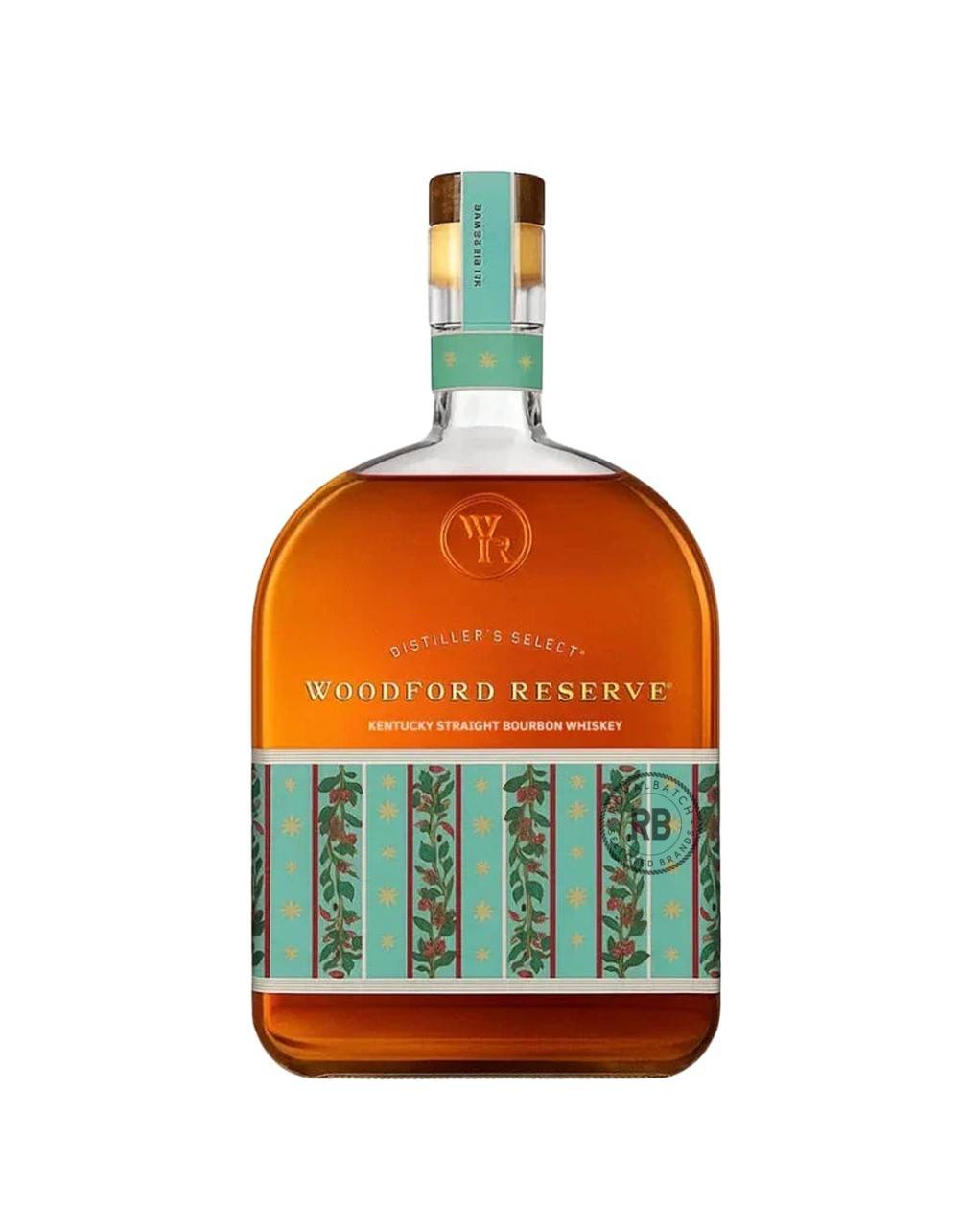 Woodford Reserve Bourbon Whiskey 2025 Holiday Edition 1L
