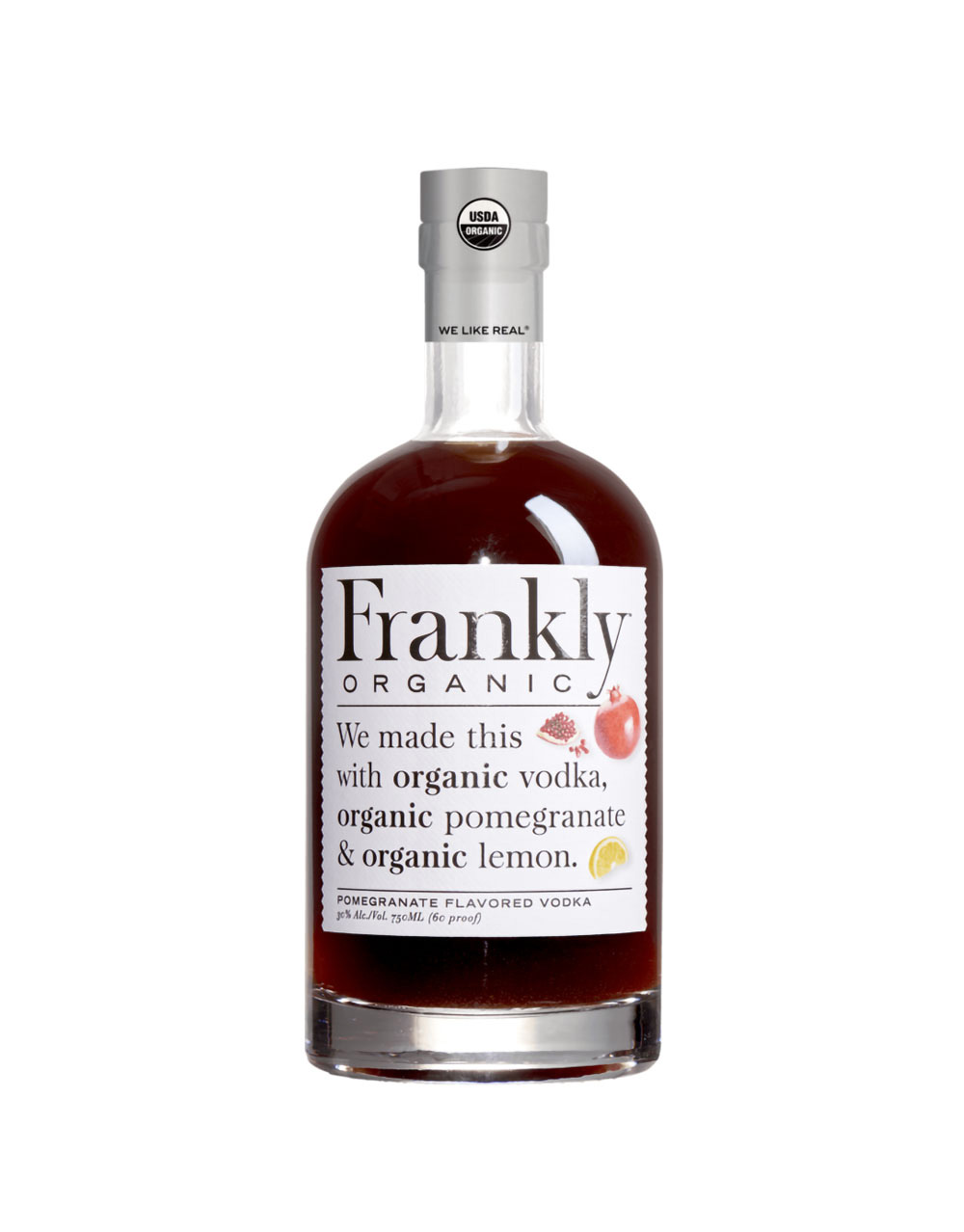 Frankly Organic Pomegranate Flavored Vodka
