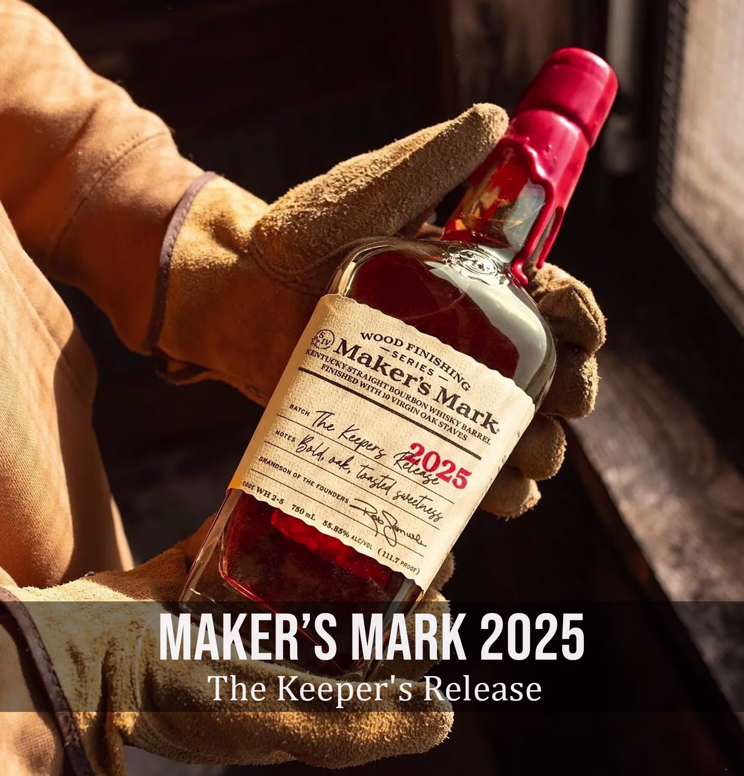 Maker’s Mark Wood Finishing Series Bourbon Keeper's Release 2025