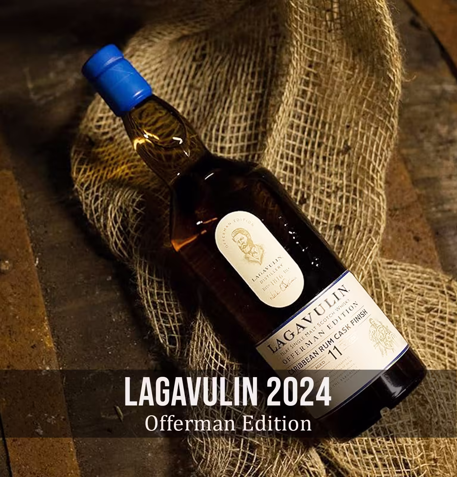 Lagavulin Offerman Edition 11 Year Old Caribbean Rum Cask Single Malt Scotch Whisky 2024