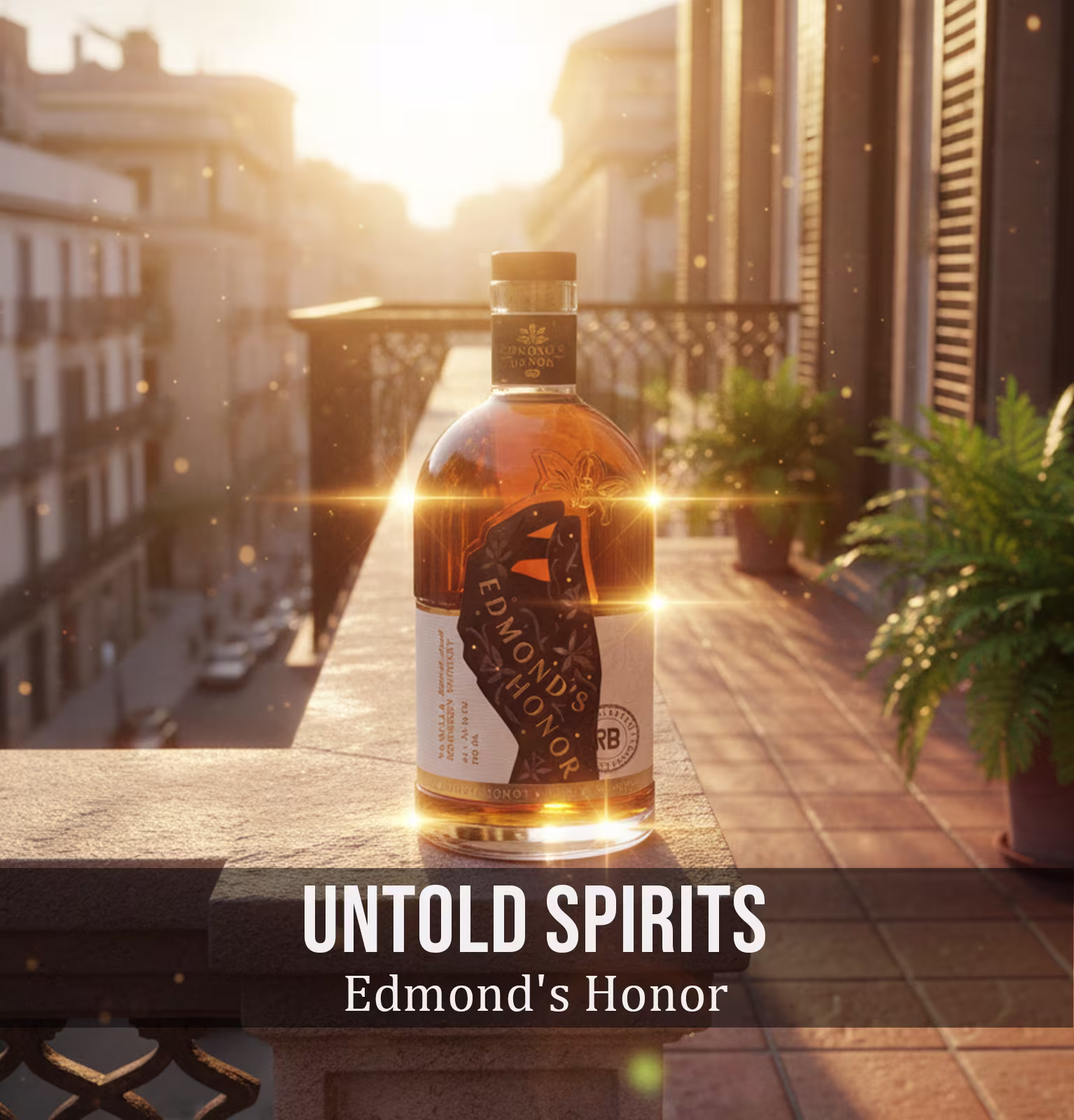 Untold Spirits Edmond's Honor Straight Bourbon Whiskey