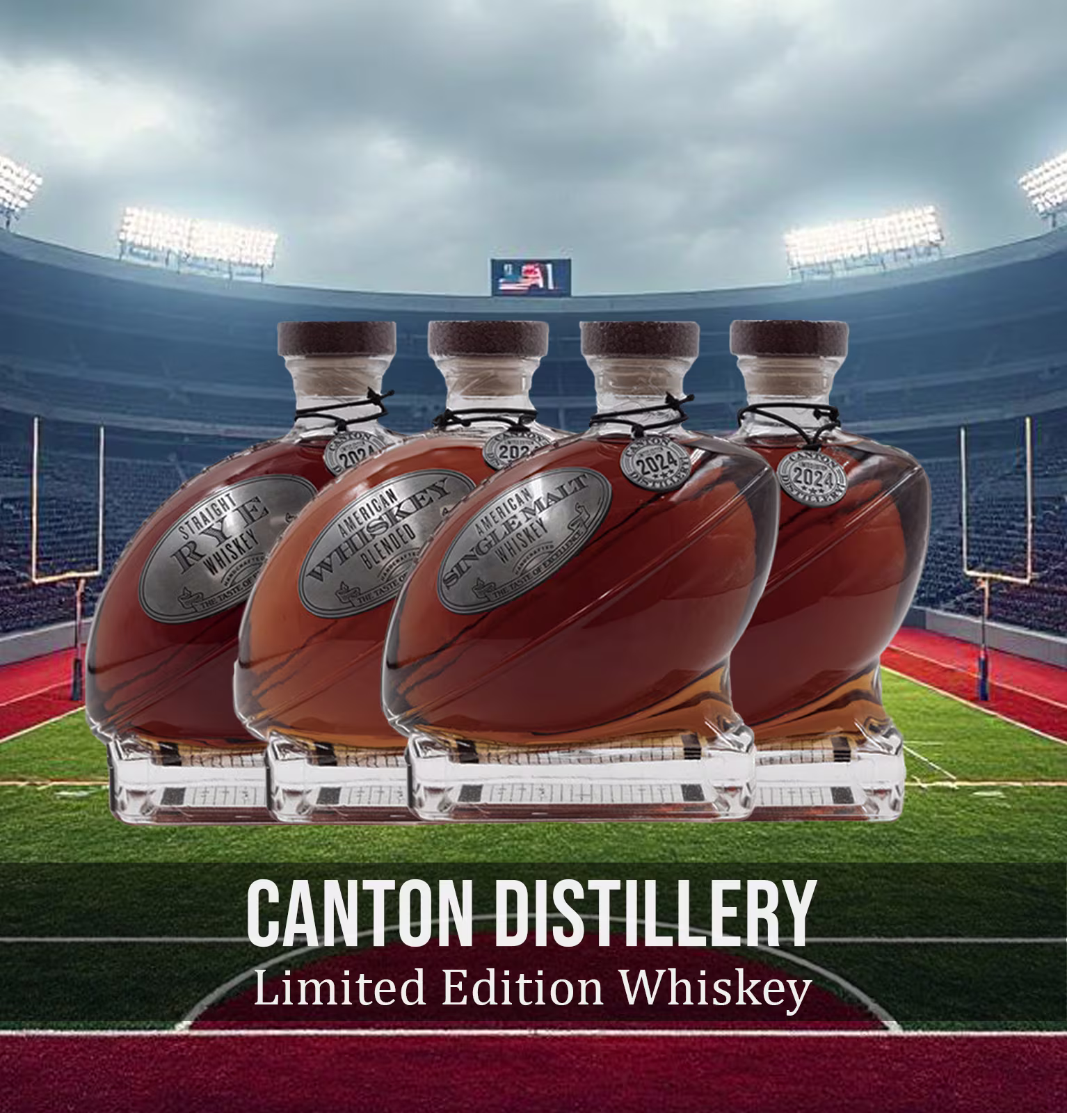 Canton Distillery Limited Edition Straight Bourbon Whiskey