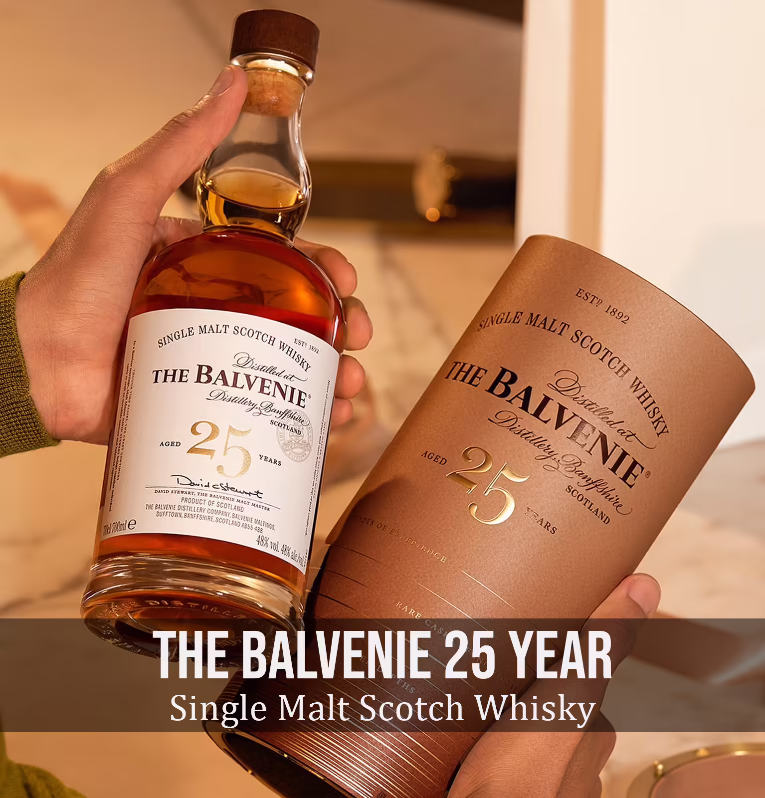 The Balvenie Rare Cask 25 Year Old Single Malt Scotch Whisky