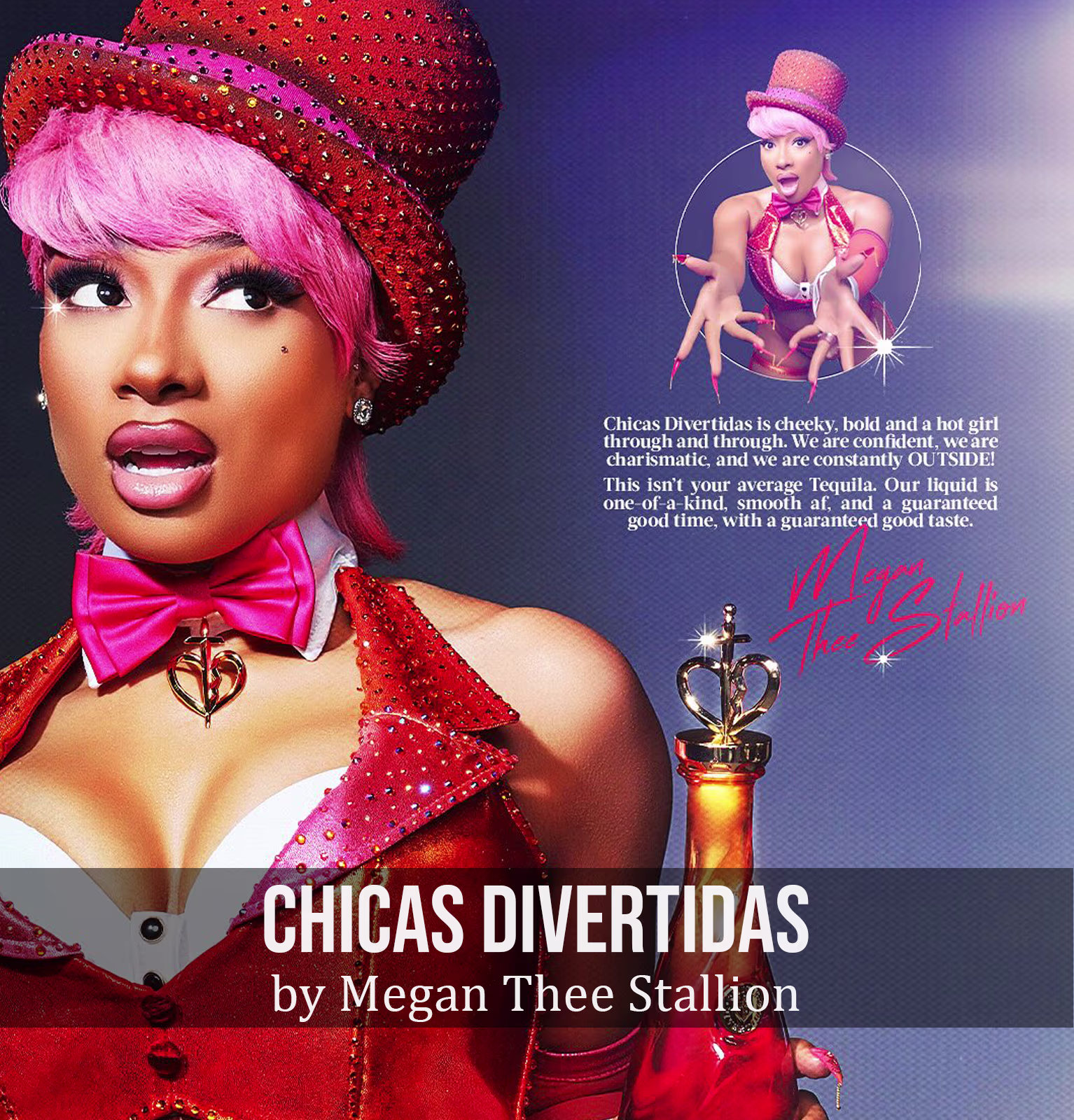 Chicas Divertidas Reposado Tequila by Megan Thee Stallion