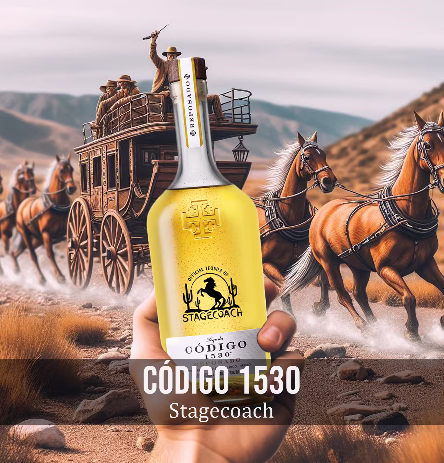 Codigo 1530 'STAGECOACH' Reposado Tequila